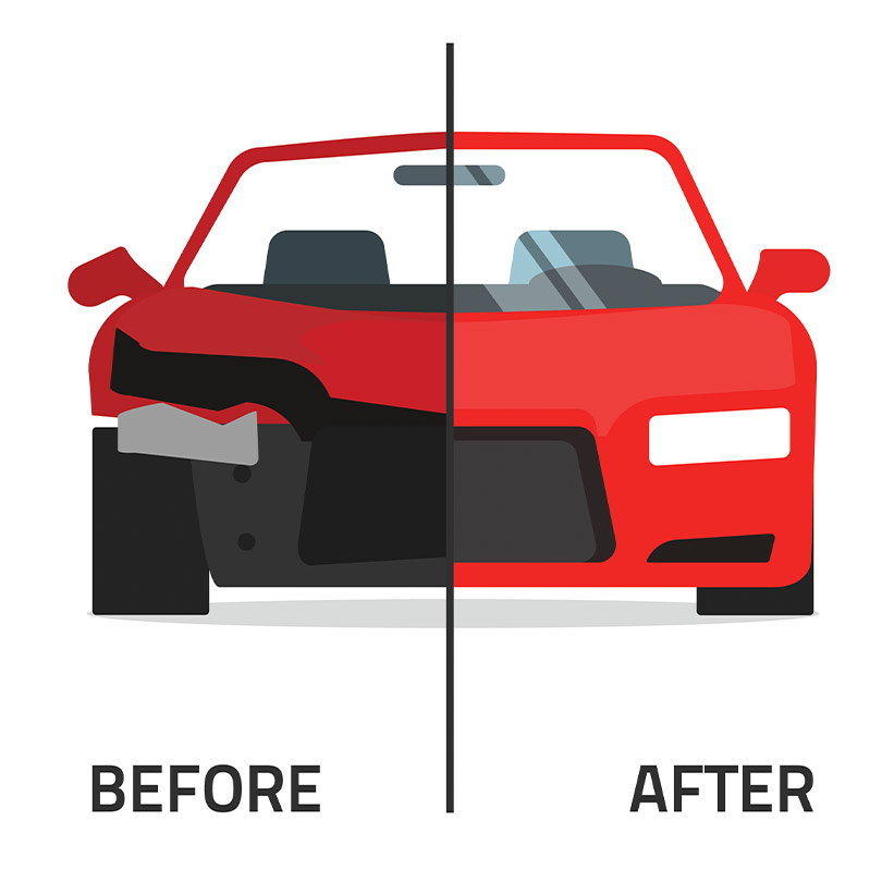 Top Three Types of Collision Damage - Sun Collision