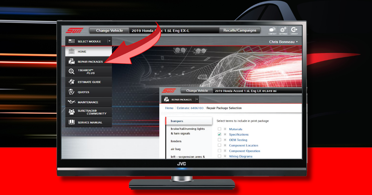 Simplifying Blueprinting with SUN Collision Repair Information